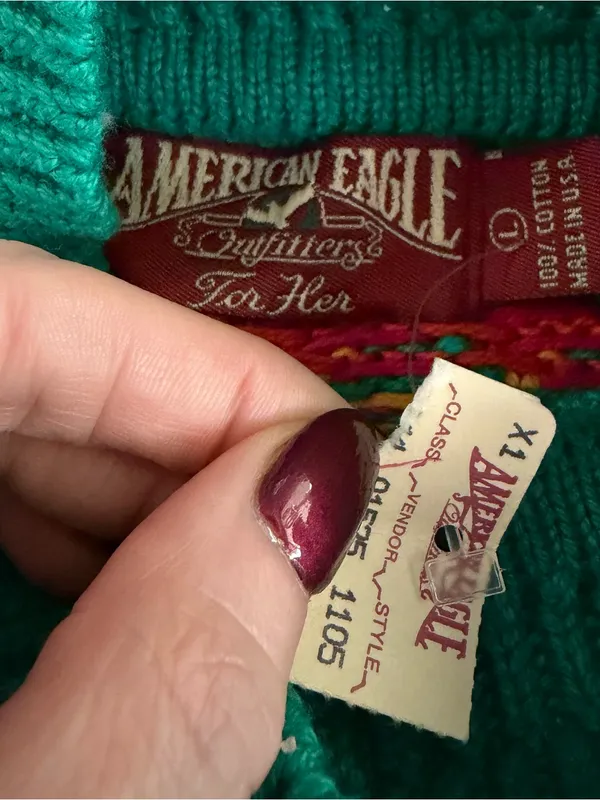 Vintage American Eagle Sweater - Image 3