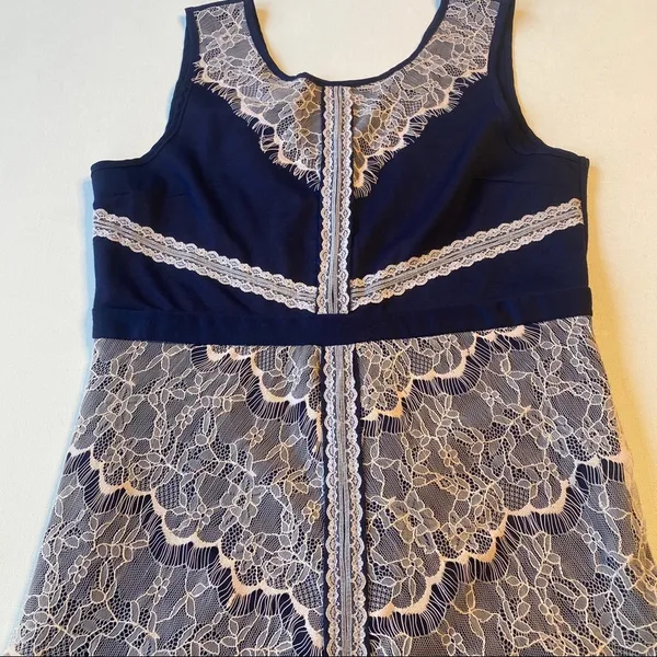 Maurices Ponte Lace Overlay Sheath Dress - Image 6
