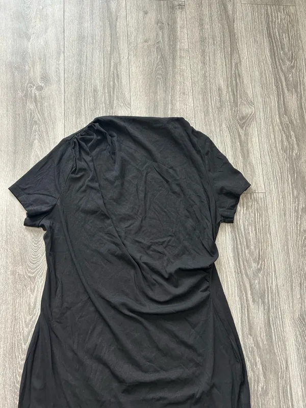 New Showpo Zayna Midi Dress Jersey Short Sleeve Dress In Black MSRP $89 - Image 7