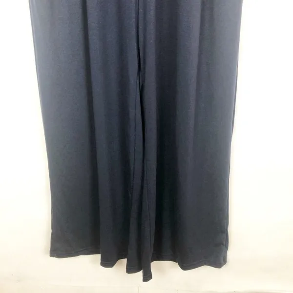 Women's Short Sleeve Blue Jumpsuit Size Medium - Image 8