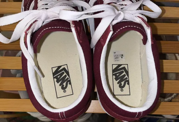 Vans Old Skool Shoes - Maroon - Image 6