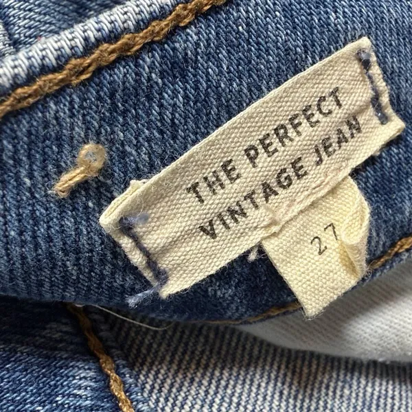 Madewell The Perfect Vintage Jean in Kepler Wash Comfort Stretch W2253 Sz 27 - Image 9