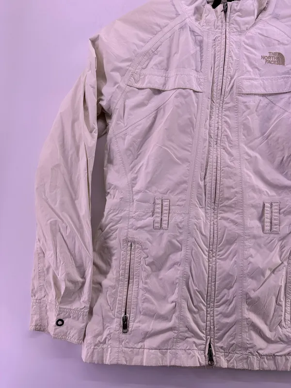 The North Face White Windbreaker Jacket Size Medium  - Image 6