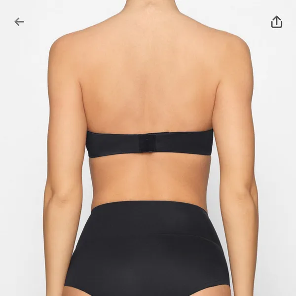 Skims Smoothing Intimates Strapless Bra 32B NWT Onyx Black + Removable Straps XC - Image 4