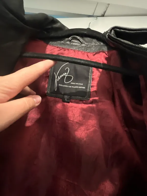 Real leather jacket black - Image 2