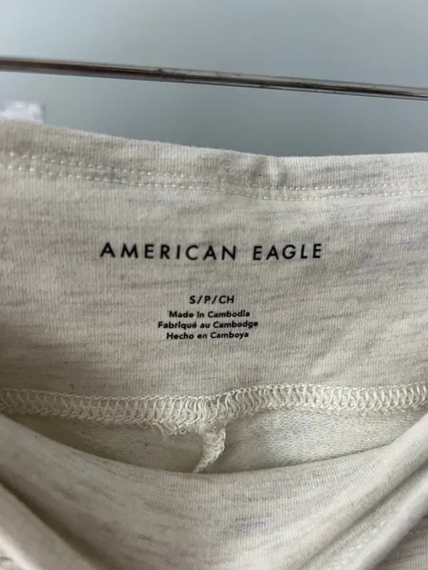 Cream flare American eagle pants  - Image 3