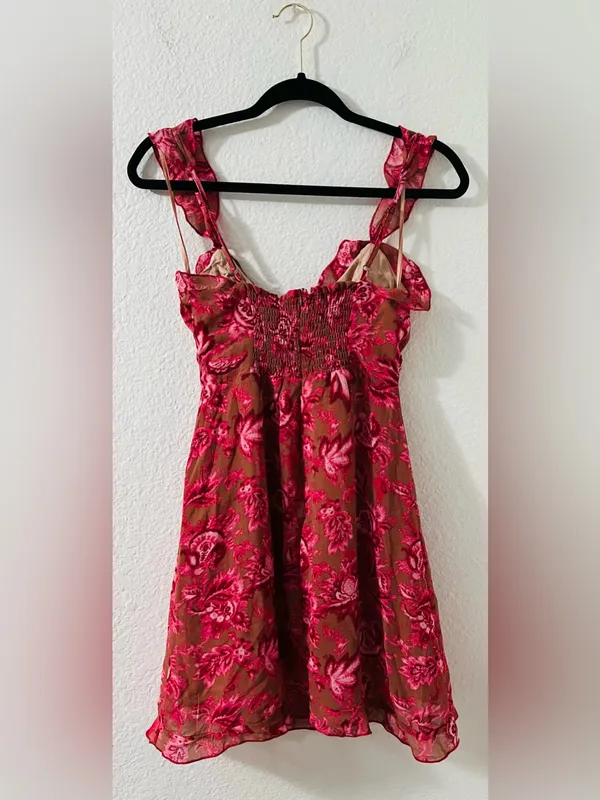 White Fox Boutique Sundae Muse Juliet Floral Mini Dress - Image 4