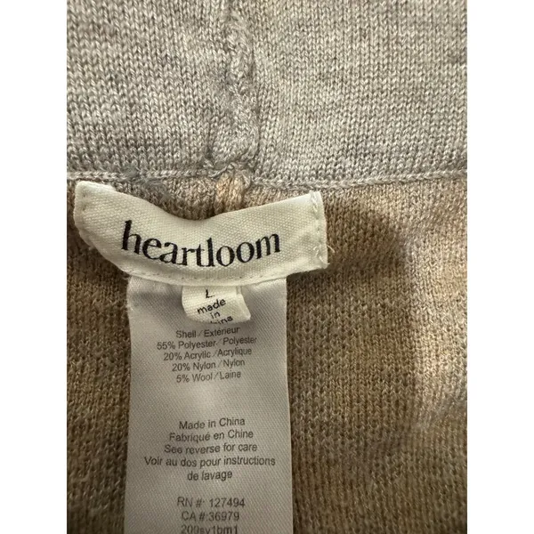 Heartloom Knit Leopard Lounge Joggers – Size‎ Large - Image 4