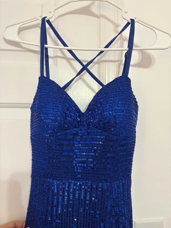 Prom dress Blue Size 0 - Image 3