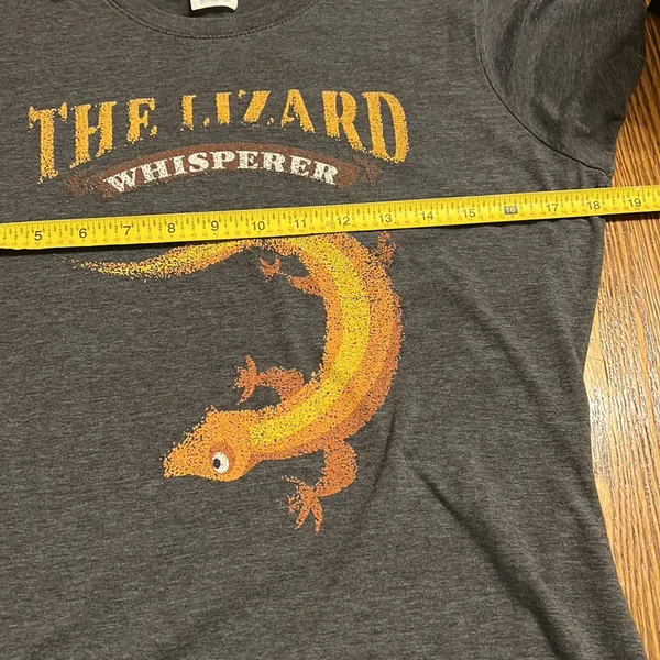 The Lizard whisperer tee Gold Size M - Image 7