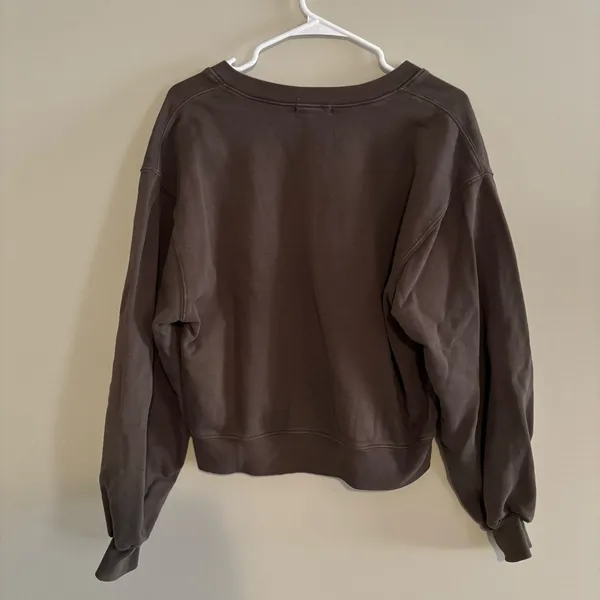 Agolde Low V Neck Crewneck - Image 3