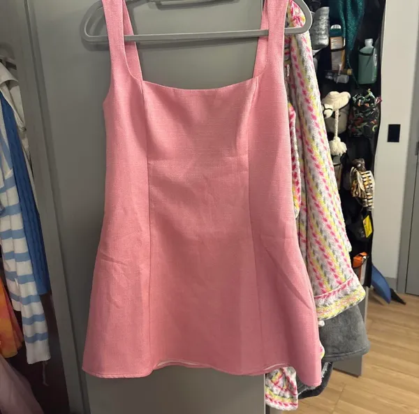 Revolve Dress Pink - Image 5