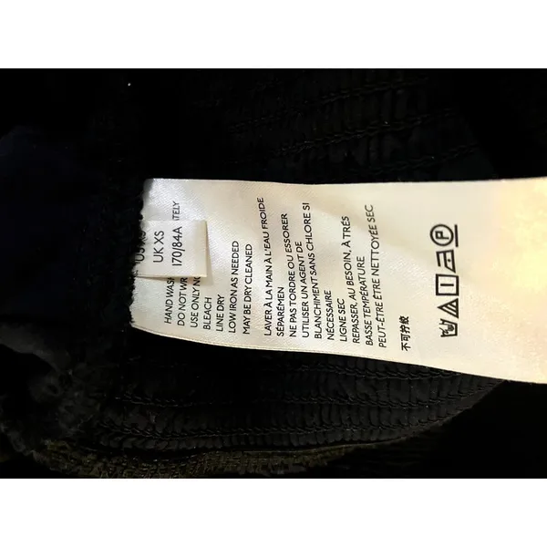 FREE PEOPLE Tell Me About It Top Black Velvet One Shoulder Size XS FEMININE - Image 6