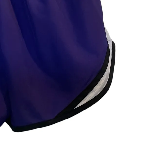 NIKE Dri-Fit Purple/White Brief-Lined Athletic Running Shorts - Size Medium - Image 7