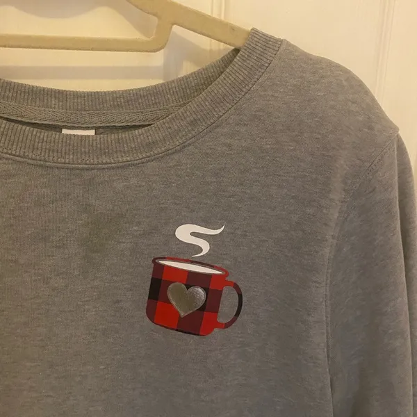 Old Navy Hot Cocoa crew neck sweatshirt - Image 2