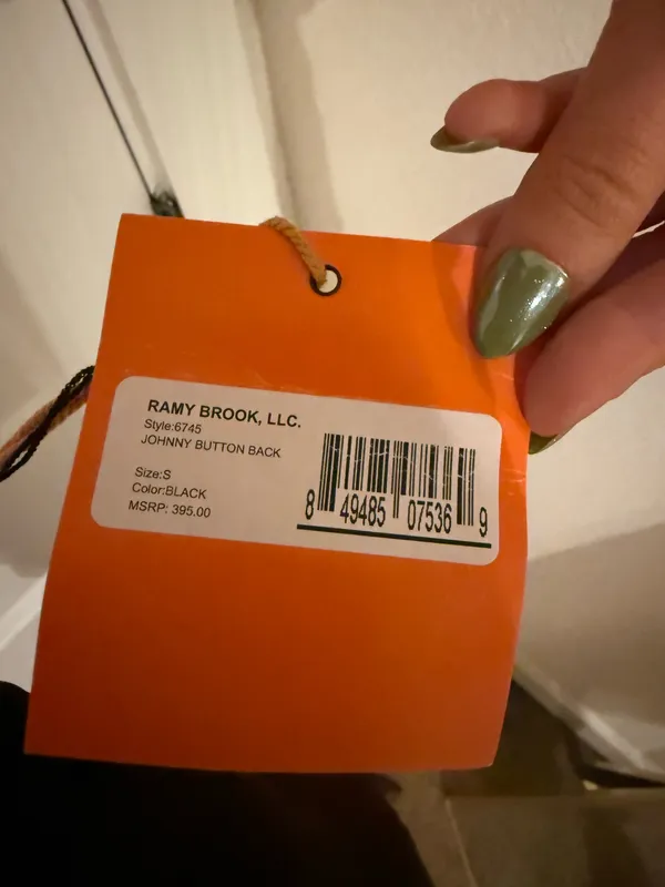Ramy Brook Dress Mini Black - Image 3
