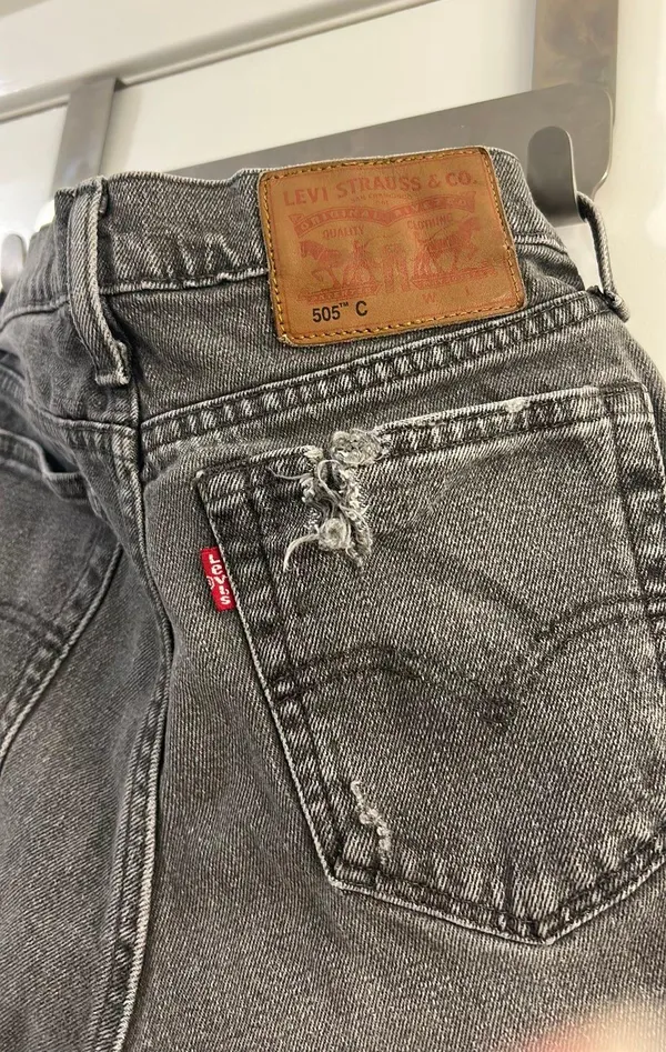 Levi's 501 Denim Shorts - Image 3