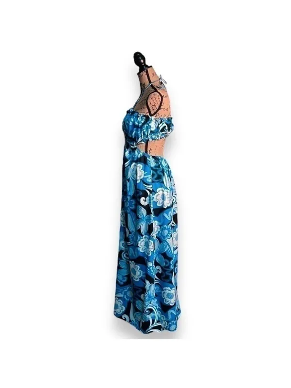 Future Collective with Alani Noelle Strappy Neck Cut Out Dress Women’s Size S - Image 6