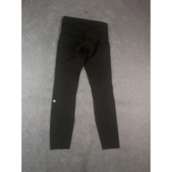 Lululemon Fast * Free 7/8 Tight II *Nulux 25" Dark Olive 6 - Image 7