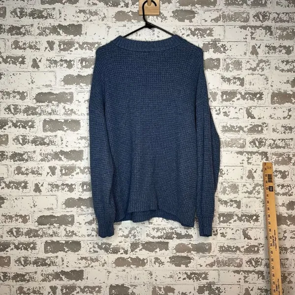 American Eagle | women blue knitted sweater - Image 7