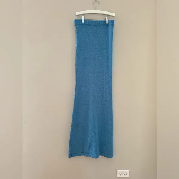 White fox knit skirt - Image 2