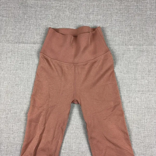 Fabletics Leggings Womens XS Brown SculptKnit High Rise 26in Inseam Yoga PantsX - Image 3