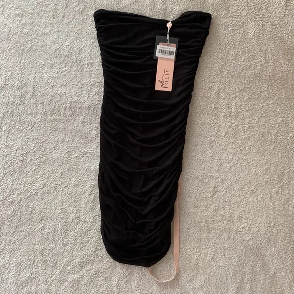 Oh Polly | Ruched Mini Dress - Image 7