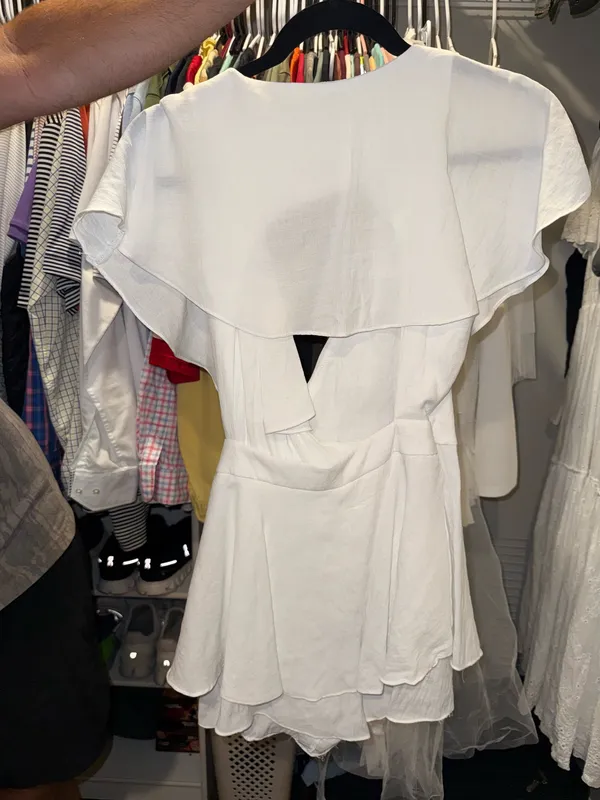 white romper - Image 2
