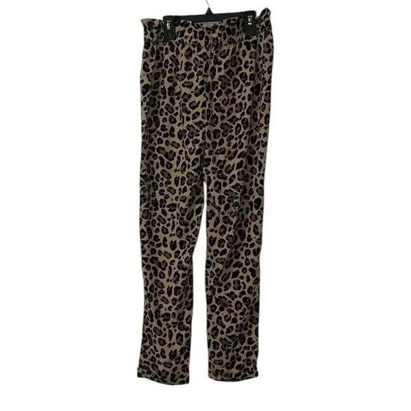 Almost Famous Leopard Print Lightweight Ankle Length Pants(Size Medium) - Image 4
