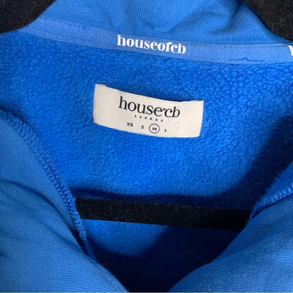 House of CB‎ blue pullover sweatshirt size medium - Image 7