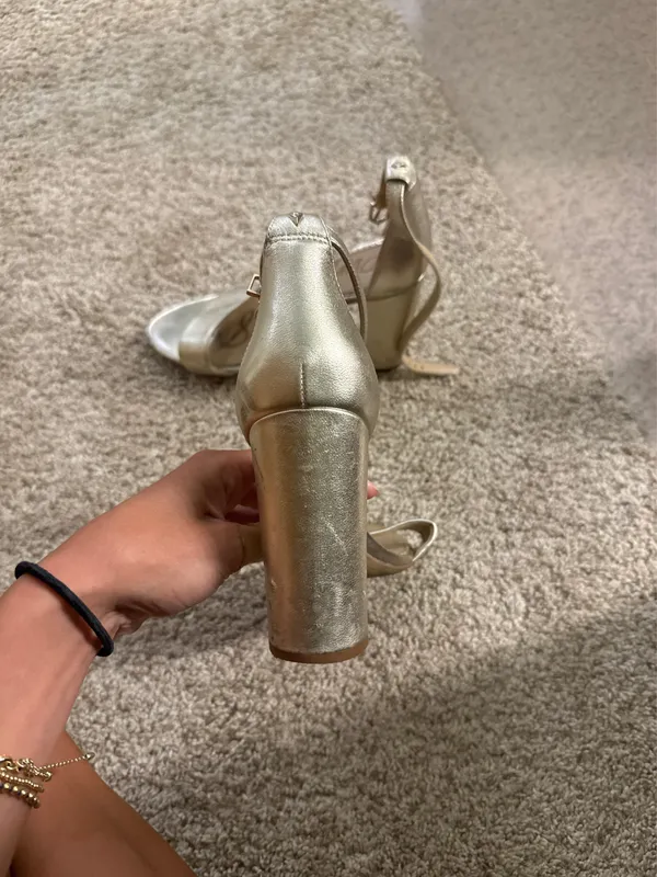 Sam Edelman Gold Heels - Image 2