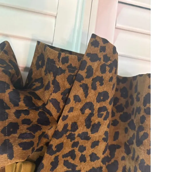 Entro Brown And Black Animal Print Skort‎ Size Small - Image 4
