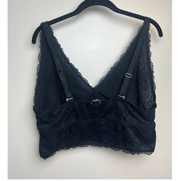 Savage x Fenty Black Lace Bra Top Sz. 3X - Image 4
