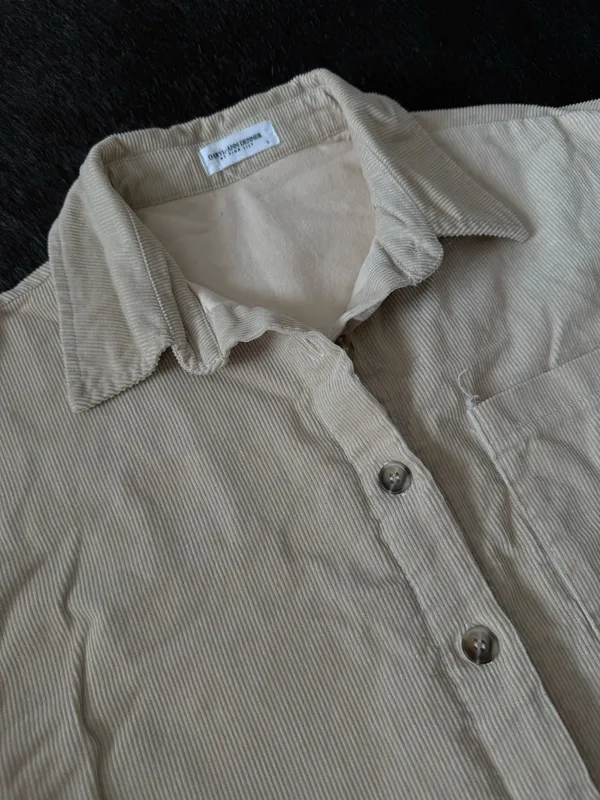 Pink Lily Shacket Corduroy - Image 2