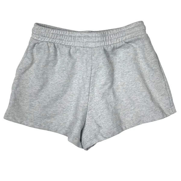 Zara‎ Harvard University Lounge Sweat Shorts Womens M Medium Comfycore Gray Logo - Image 3