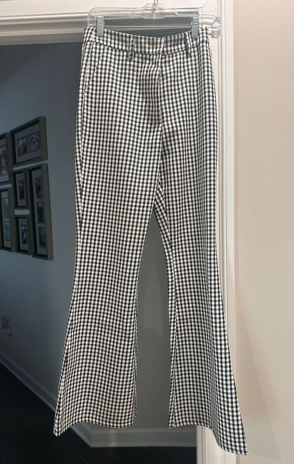 NA-KD houndstooth flared pants  - Image 4