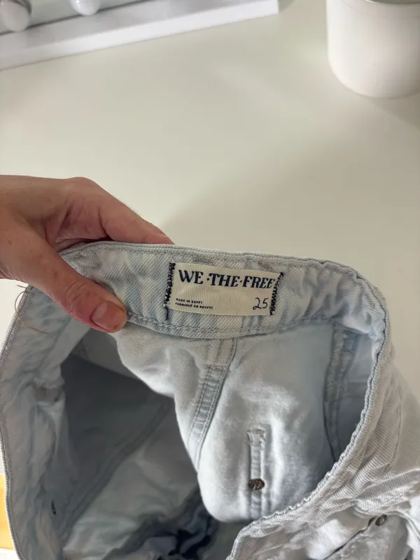 Free People Denim Shorts - Image 3