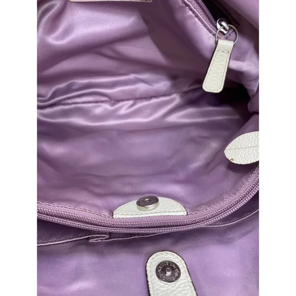 COACH Medium/ Large Leather Tan White Shoulder Bag - Image 15