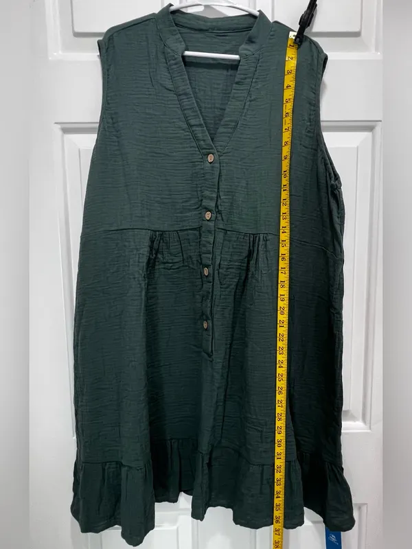 CUPSHE "Matcha Mood" Green Mini Dress XXL NWT - Image 6