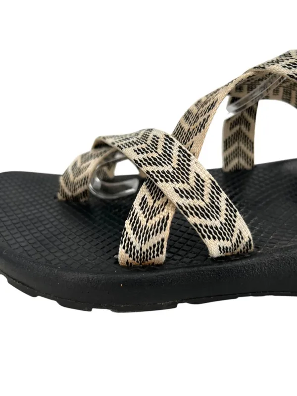 Chacos Z2 Classic Sandals Trine Black White Adjustable Straps Size 10 - Image 5