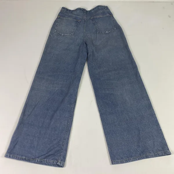 Ecru‎ Jeans Womens 8 Blue High Rise Wide Leg Denim Pants Style 1439 Casual - Image 13
