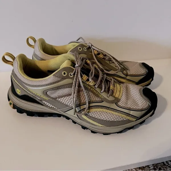 Timberland Mountain Athletics Yellow‎ Gray Hiking Shoes - Image 6