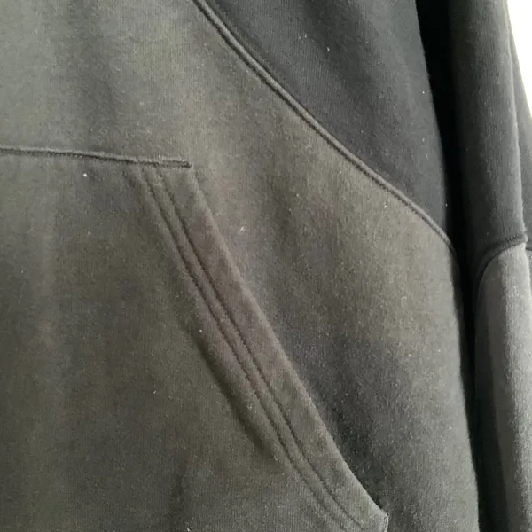 Alo Yoga Make Waves Hoodie Vintage Black Tonal XXS - Image 4