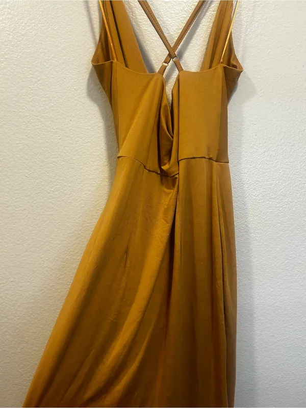 Baltic Born High-Low Draped Midi Dress - Image 6
