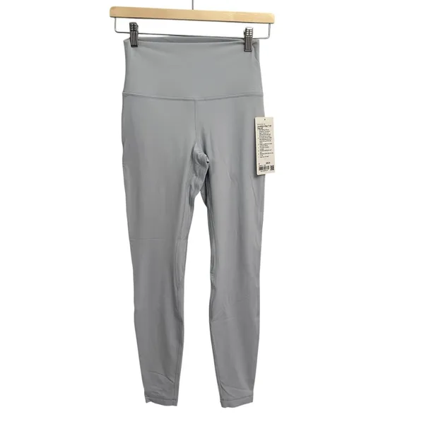 NWT lululemon Align High-Rise Pant 28" size 6 Starch Blue Authentic - Image 4