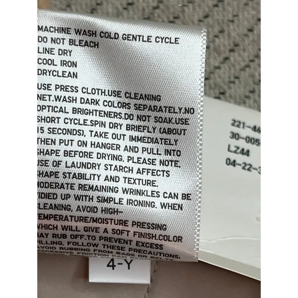 NWT Uniqlo Smart Brushed Herringbone Ankle Trousers Natural Size 30, MSRP $50 - Image 13