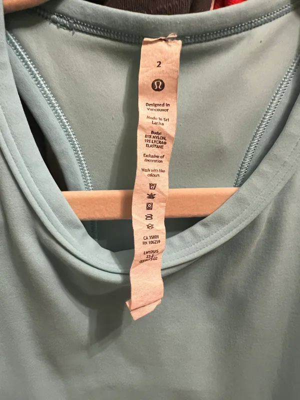 Lululemon Tank - Image 2