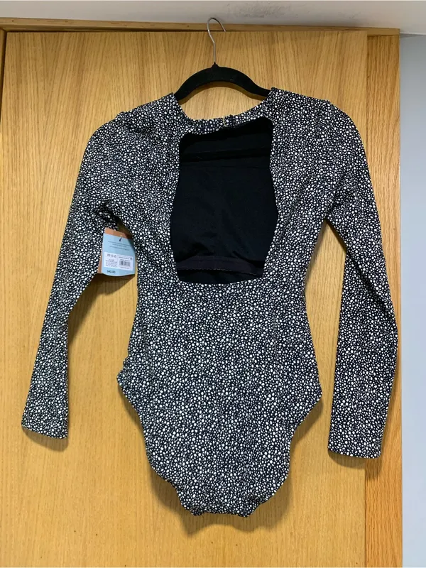 Shade & Shore One Piece Long Sleeve Swimsuit - Size XS - Image 2
