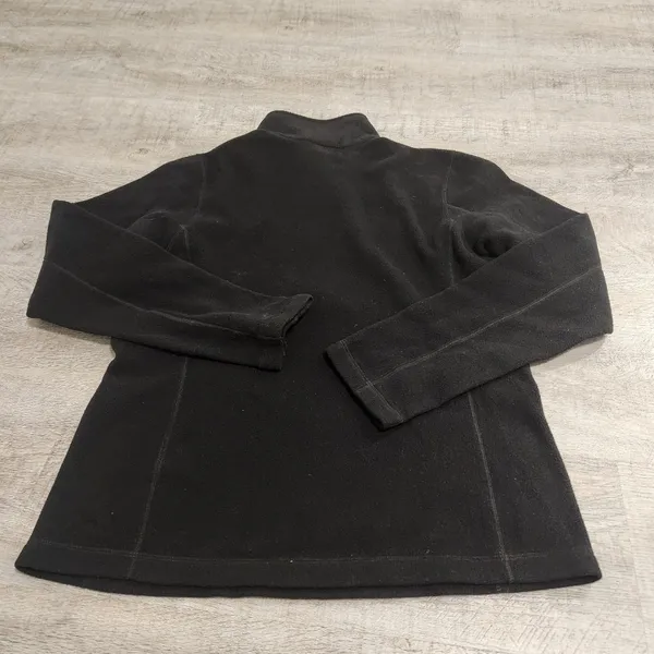 Patagonia Black Sherpa Half Zip Pullover Sweater Size Medium - Image 2
