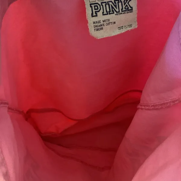 PINK Victoria’s Secret vintage look canvas tote - Image 4